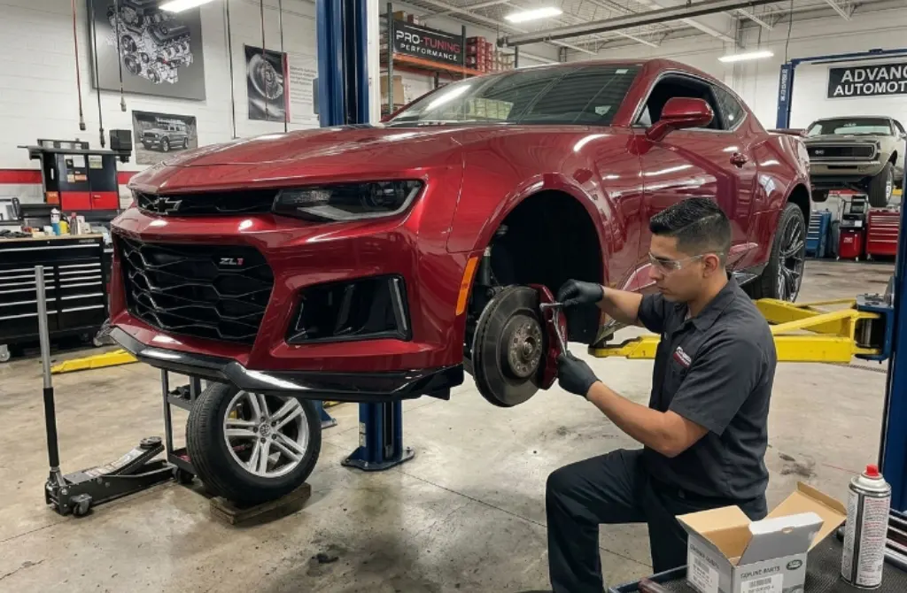 Camaro Brake Pad Replacement