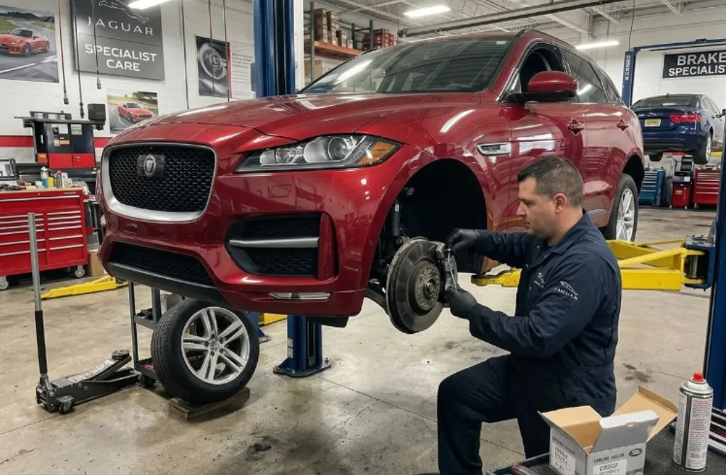Jaguar Brake Pad Replacement