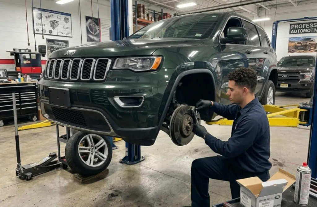 Jeep Brake Pad Replacement