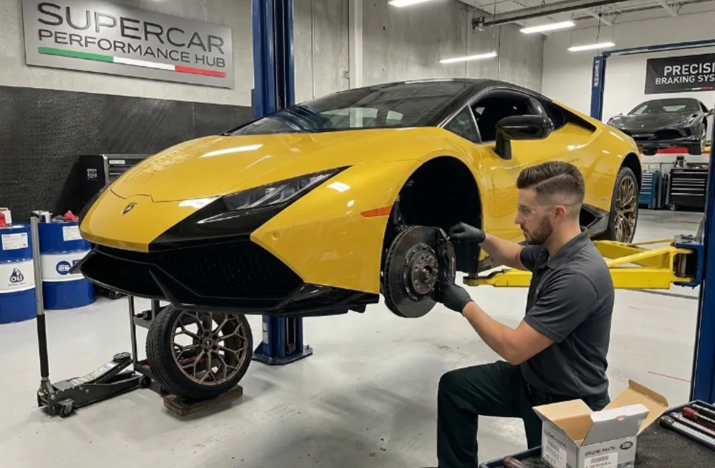 Lamborghini Brake Pad Replacement