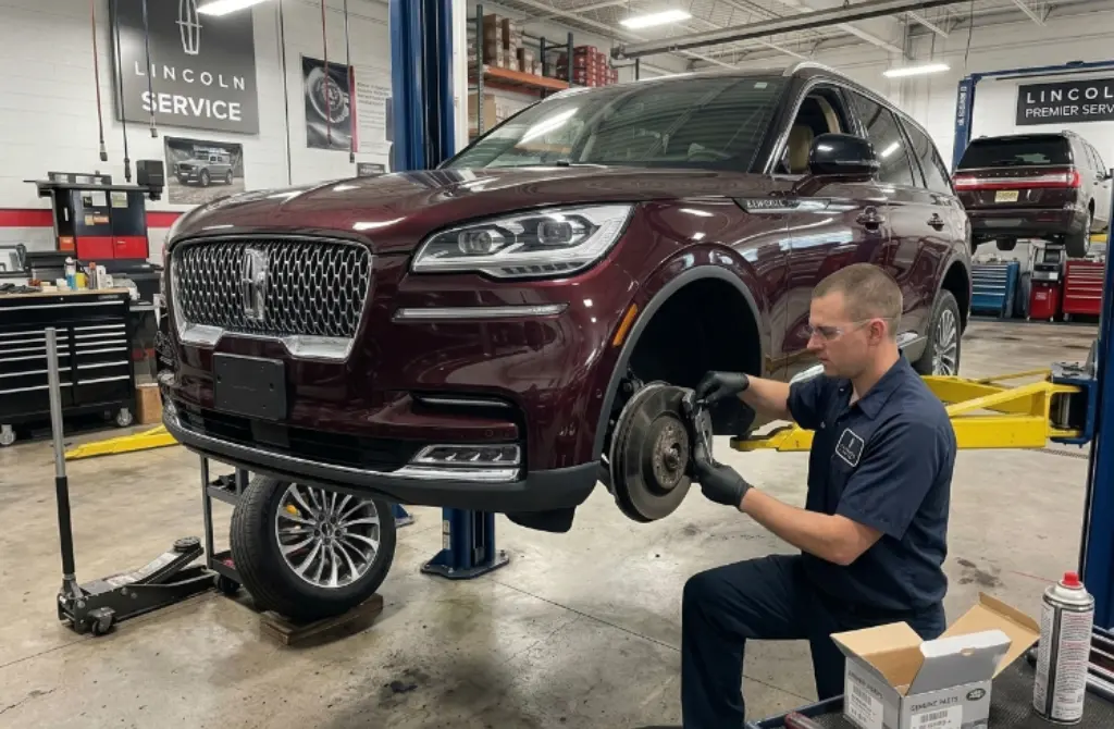 Lincoln Brake Pad Replacement