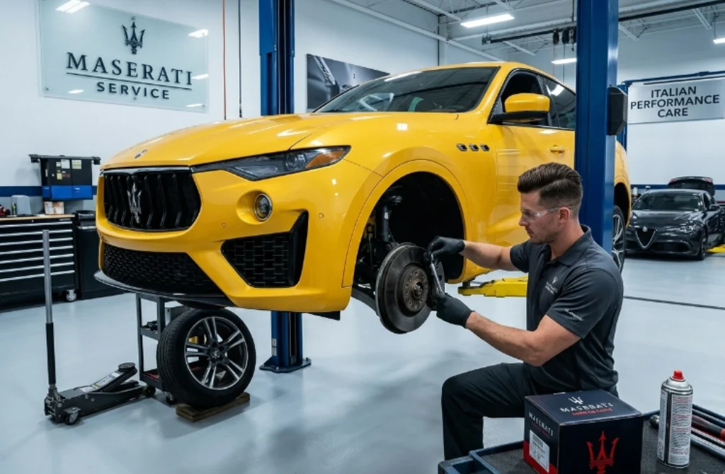 Maserati Brake Pad Replacement