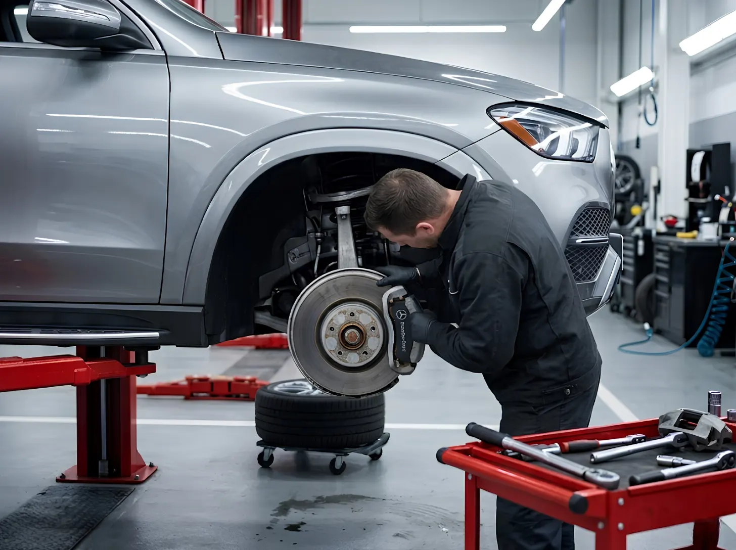 Mercedes Brake Pad Replacement