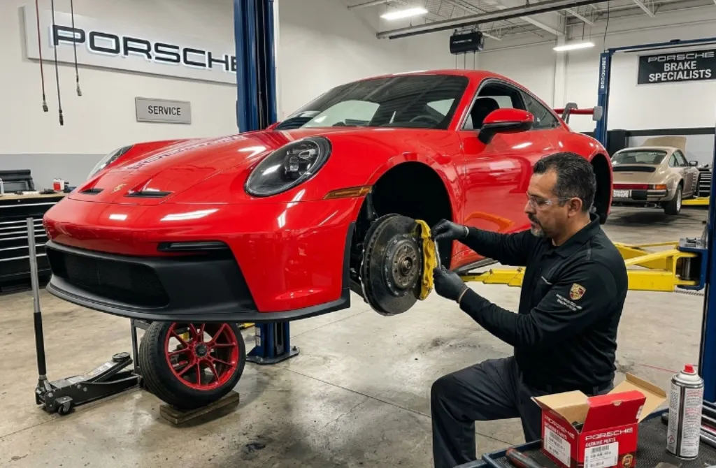 Porsche Brake Pad Replacement