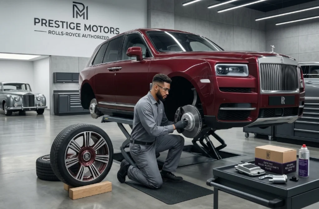Rolls Royce Brake Pad Replacement